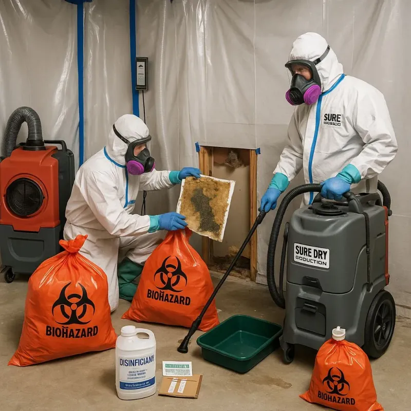 Contaminated Water Handling Protocols process in Swansboro, NC