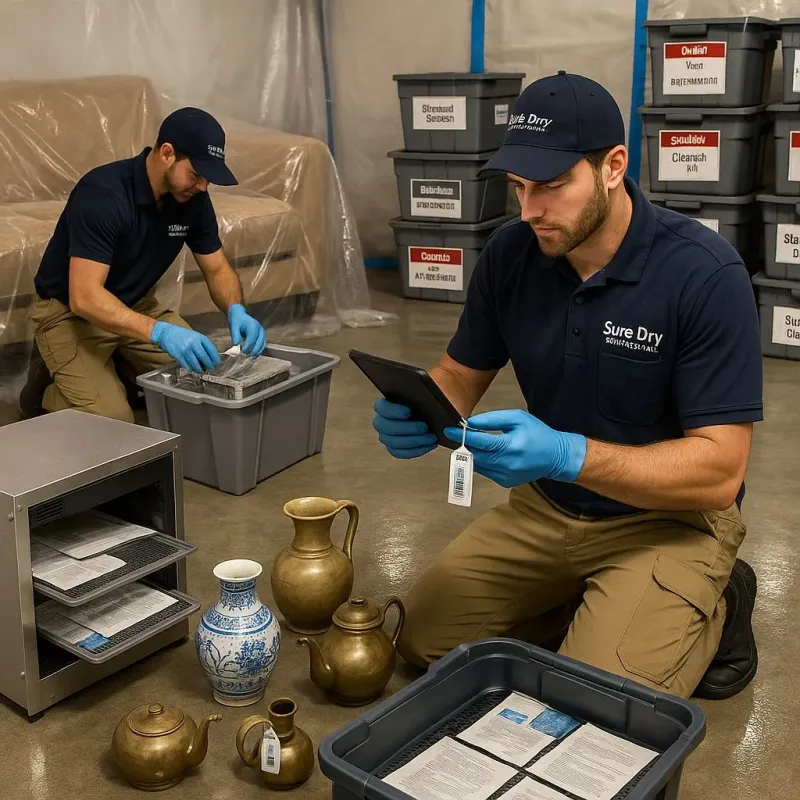 Content Protection and Restoration process in Swansboro, NC