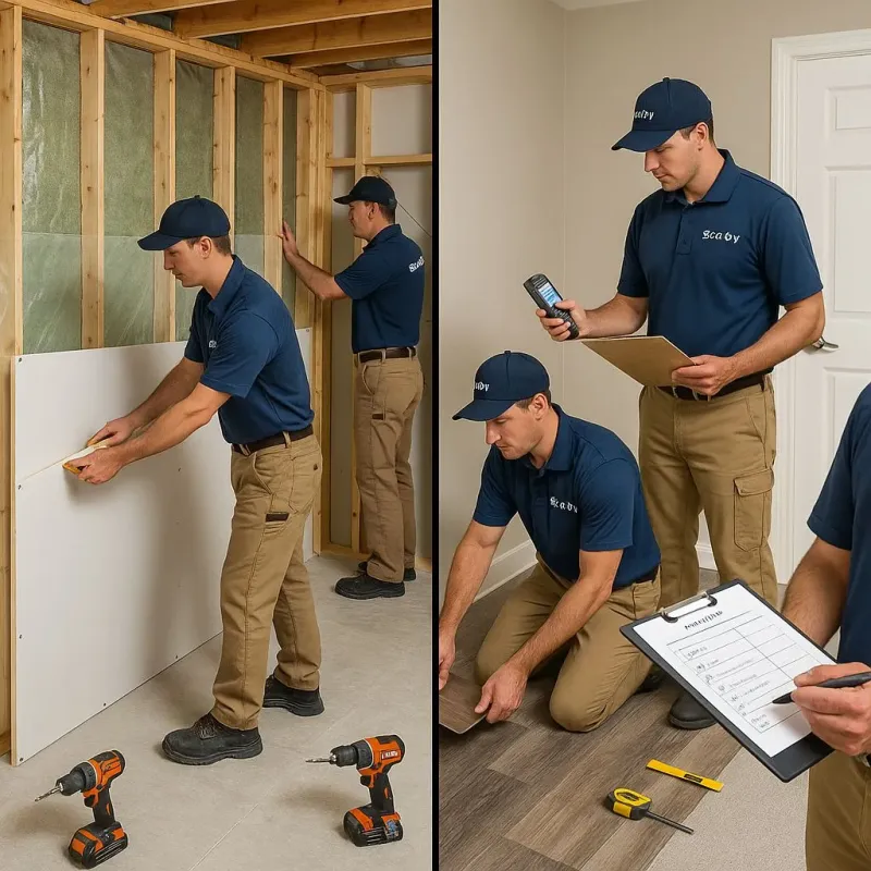 Repairs and Reconstruction process in Swansboro, NC