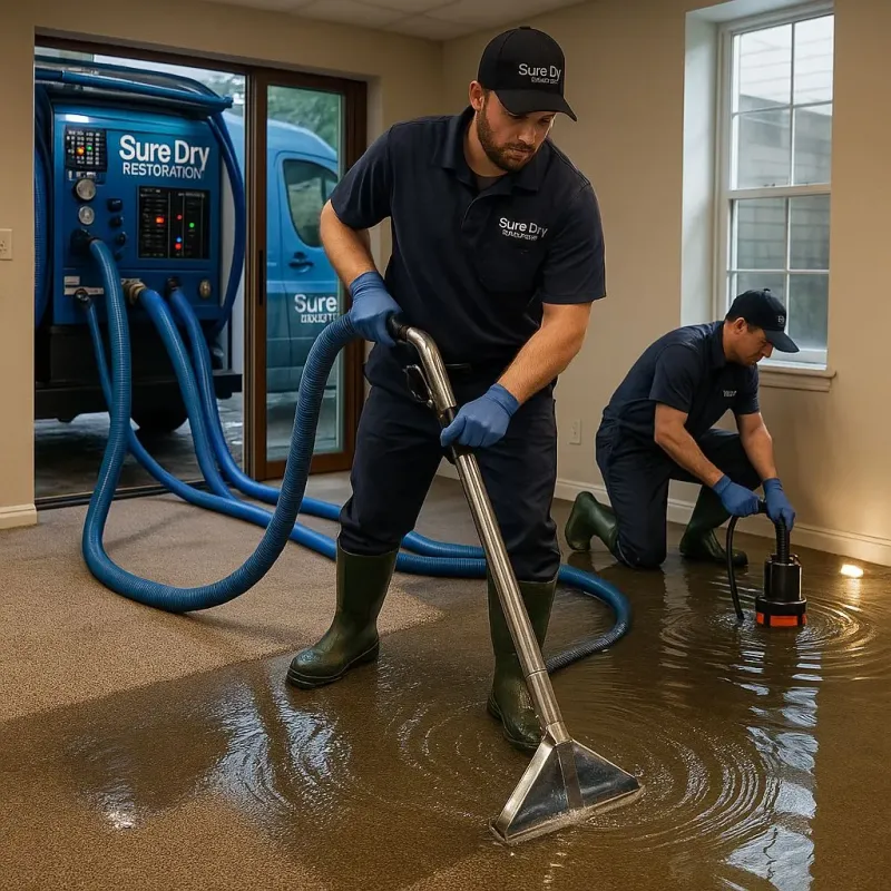 Water Extraction and Removal process in Swansboro, NC